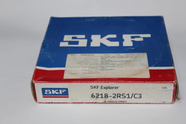 6218-2RS/C3 بلبرینگ شیارعمیق SKF اصلی