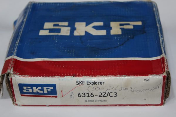 6316-2Z/C3 بلبرینگ شیارعمیق SKF اصلی